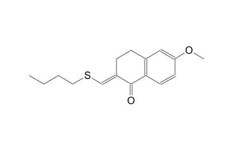 (2E)-2-[(butylsulfanyl)methylene]-6-methoxy-3,4-dihydro-1(2H)-naphthalenone