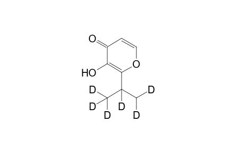 3-Hydroxy-2-(hexadeuterioisopropyl)-4-pyrone