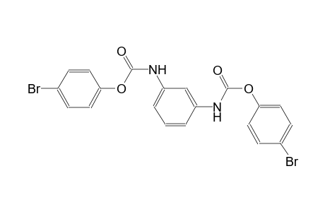 bis(4-bromophenyl) 1,3-phenylenedicarbamate