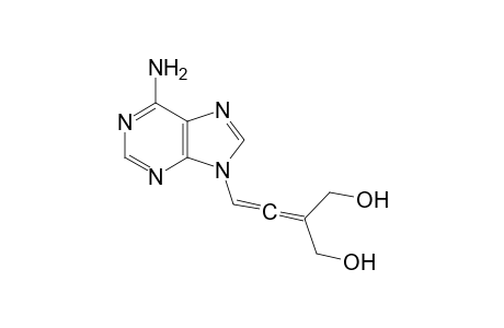 2-(2-adenin-9-ylethenylidene)propane-1,3-diol