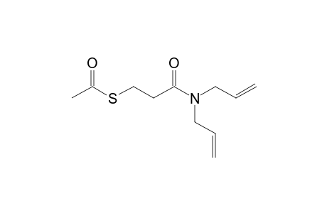 N,N-Diallyl-3-(acetylthio)propionamide