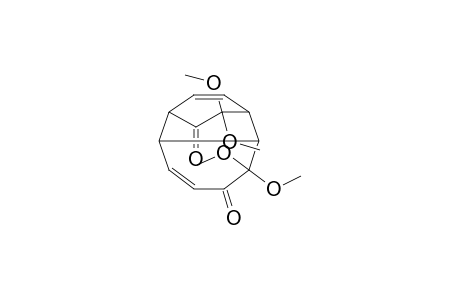 3,3,10,10-Tetramethoxytricyclo[6.2.2.0(2,7)]dodeca-5,11-diene-4,9-dione