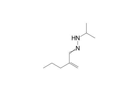 Isopropylhydrazone .alpha.-propylacrylaldehyde