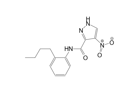 N-(2-butylphenyl)-4-nitro-1H-pyrazole-3-carboxamide