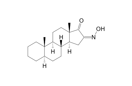 5.alpha.-androstane-16,17-dione 16-oxime