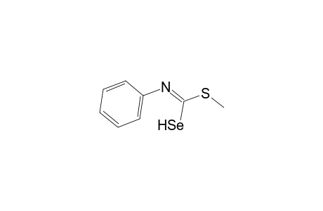 Carbamoselenothioic acid, phenyl-, S-methyl ester