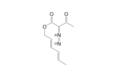 (E,E)-(Hexa-2,4-dienyl) 2-diaza-3-oxobutyrate