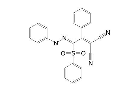 1,1-DICYANO-2-PHENYL-3-PHENYLHYDRAZONO-3-PHENYLSULFONYLPROPENE