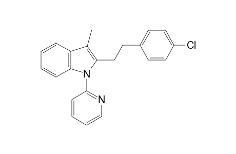 2-(4-Chlorophenethyl)-3-methyl-1-(pyridin-2-yl)-1H-indole