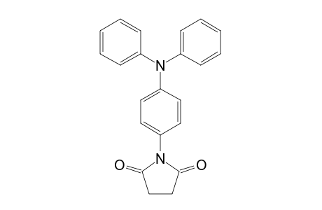 1-(4-DIPHENYLAMINO-PHENYL)-PYRROLIDINE-2,5-DIONE;N-(4-SUCCINIMIDOPHENYL)-DIPHENYLAMINE