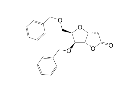 3,6-Anhydro-5,7-bis(O-benzyl)-2-deoxy-D-<ido>-heptano-1,4-lactone