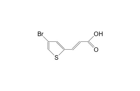 3-(4-Bromo-2-thienyl)-propenoic acid