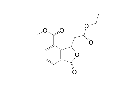 1-Isobenzofuranacetic acid, 1,3-dihydro-7-(methoxycarbonyl)-3-oxo-, ethyl ester