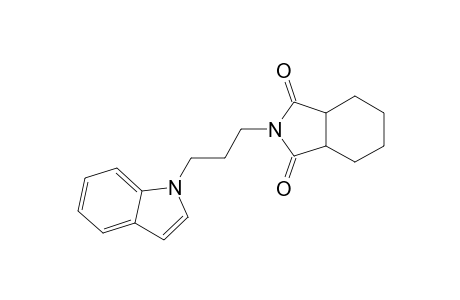 2-(3-Indol-1-yl-propyl)hexahydroisoindole-1,3-dione
