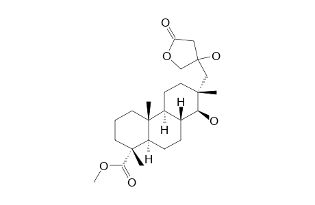 (1R,4aR,4bS,7R,8S,8aR,10aR)-8-hydroxy-7-[(3-hydroxy-5-keto-tetrahydrofuran-3-yl)methyl]-1,4a,7-trimethyl-3,4,4b,5,6,8,8a,9,10,10a-decahydro-2H-phenanthrene-1-carboxylic acid methyl ester