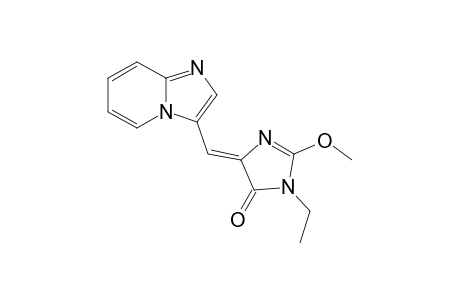 5-(Imidazo[1,2-a]pyridin-3-yl]methylene)-3-ethyl-2-methoxyimidazolin-4-one
