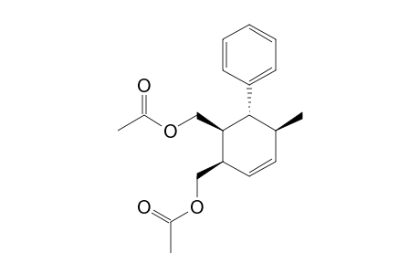 (+/-)-1,2-(1',2'-DIACETYL)-METHYL-5-METHYL-6-PHENYL-3-CYCLOHEXENE