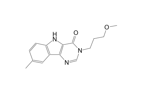 3-(3-methoxypropyl)-8-methyl-3,5-dihydro-4H-pyrimido[5,4-b]indol-4-one