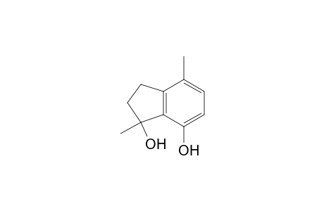 1H-Indene-1,7-diol, 2,3-dihydro-1,4-dimethyl-, (.+-.)-