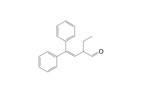 2-Ethyl-4,4-diphenylbut-3-enal