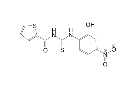 N-(2-hydroxy-4-nitrophenyl)-N'-(2-thienylcarbonyl)thiourea