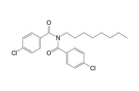 4-Chlorobenzamide, N-(4-chlorobenzoyl)-N-octyl-