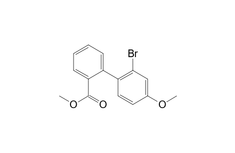 Methyl 2'-bromo-4'-methoxy-[1,1'-biphenyl]-2-carboxylate