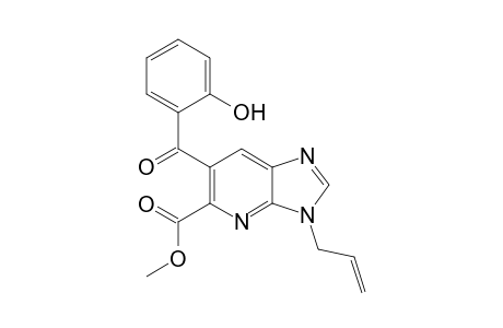 Methyl 3-allyl-6-(2-hydroxybenzoyl)-3H-imidazo[4,5-b]pyridine-5-carboxylate