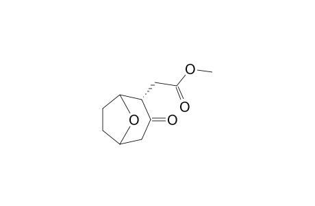 2.alpha.-Methoxycarbonylmethyl-8-oxabicyclo[3.2.1]octan-3-one