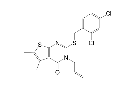 3-allyl-2-[(2,4-dichlorobenzyl)sulfanyl]-5,6-dimethylthieno[2,3-d]pyrimidin-4(3H)-one