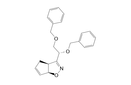 (3A-S,6A-S,1'-S)-3-(1,2-BIS-BENZYLOXYETHYL)-4,6A-DIHYDRO-3A-H-CYCLOPENTA-[D]-ISOXAZOLE;ANTI-ISOMER