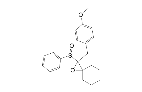 1-Oxaspiro[2.5]octane, 2-[(4-methoxyphenyl)methyl]-2-(phenylsulfinyl)-