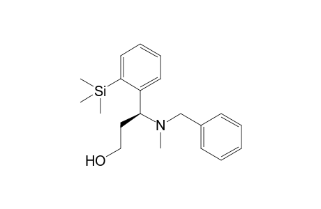 (-)-(S)-3-[(N-Benzyl)methylamino]-3-(2-trimethylsilylphenyl)propan-1-ol