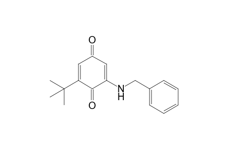 6-Benzylamino-2-tert-butylquinone