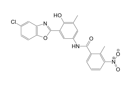 benzamide, N-[3-(5-chloro-2-benzoxazolyl)-4-hydroxy-5-methylphenyl]-2-methyl-3-nitro-