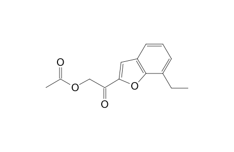 2-(7-Ethylbenzofuran-2-yl)-2-oxoethyl acetate