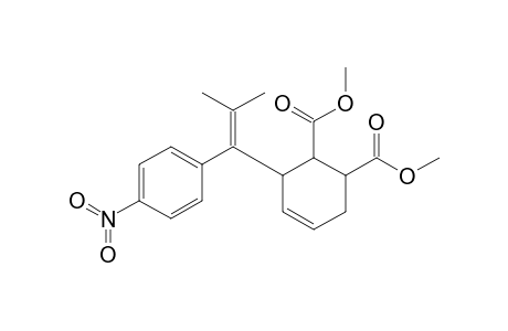 Dimethyl 3-[2'-methyl-1'-(4"-nitrophenyl)prop-1'-enyl]cyclohex-4-ene-1,2-dicarboxylate