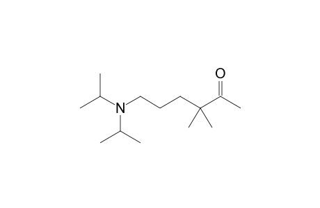 3,3-Dimethyl-6-(diisopropyl)aminohexan-2-one
