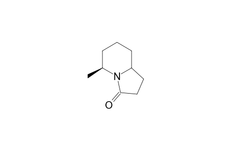 (S)-5-Methyl-hexahydro-indolizin-3-one