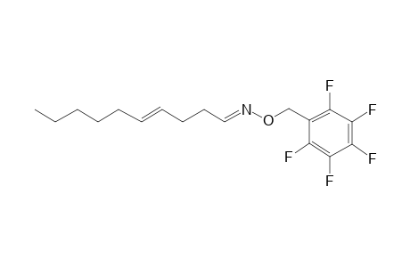 Trans-4-decenal oxime, o-[(pentafluorophenyl)methyl]-