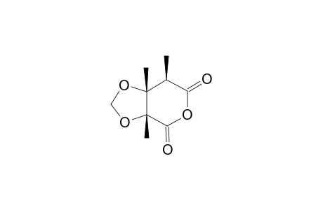 (2R,3R,4R)-2,3,4-Trimethyl-2,3-methylenedioxypentanedioic anhydride