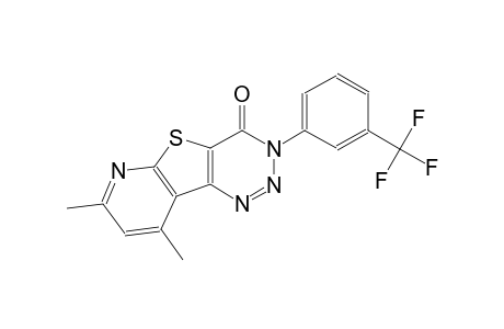 7,9-dimethyl-3-[3-(trifluoromethyl)phenyl]pyrido[3',2':4,5]thieno[3,2-d][1,2,3]triazin-4(3H)-one