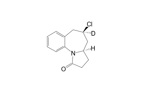 (3aR,5R)-5-Chloro,5-deutero-2,3,3a,4,5,6-hexahydro-1H-benzo[f]pyrrolo[1,2-a]azepin-1-one