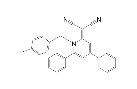 2-[1-(4-methylbenzyl)-4,6-diphenyl-2-pyridylidene]malononitrile