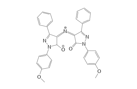 Bis[1-(4'-Methoxyphenyl)-3-phenyl-4,5-dihydro-5-oxopyrazol-4-yl]amine ylide