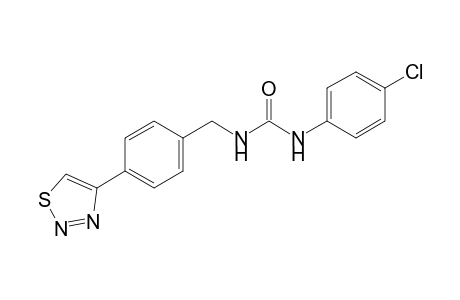 1-(p-chlorophenyl)-3-[p-(1,2,3-thiadiazol-4-yl)benzyl]urea
