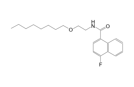 1-naphthalenecarboxamide, 4-fluoro-N-[2-(octyloxy)ethyl]-