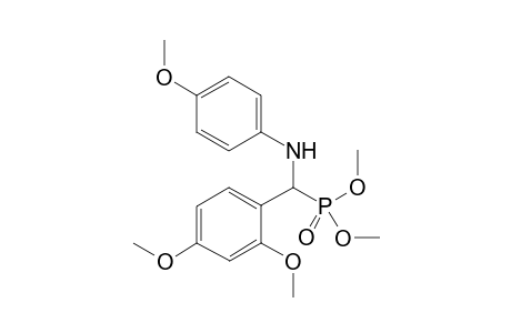 N-[(2,4-dimethoxyphenyl)-dimethoxyphosphoryl-methyl]-4-methoxy-aniline