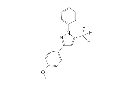 3-(4-Methoxyphenyl)-1-phenyl-5-(trifluoromethyl)-1H-pyrazole