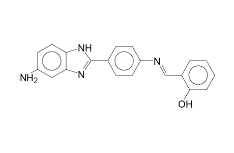 5-Amino-2-[4-(2-hydroxybenzylideneamino)phenyl]benzimidazole